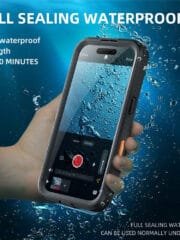 REDPEPPER For iPhone 16 Phone Case IP68 Waterproof Clear Phone Cover | Compatible with MagSafe by The Case Factory