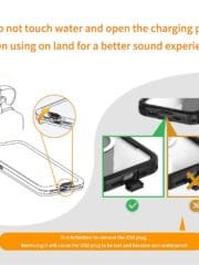 REDPEPPER For iPhone 16 Phone Case IP68 Waterproof Clear Phone Cover | Compatible with MagSafe by The Case Factory