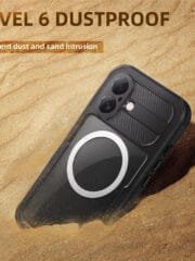 REDPEPPER For iPhone 16 Phone Case IP68 Waterproof Clear Phone Cover | Compatible with MagSafe by The Case Factory