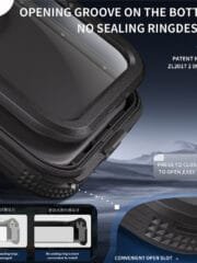 REDPEPPER For iPhone 16 Phone Case IP68 Waterproof Clear Phone Cover | Compatible with MagSafe by The Case Factory