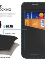 DUX DUCIS Skin X Pro Series for iPhone 16 Magnetic Case Rotary Kickstand Card Slot Leather Phone Cover by The Case Factory