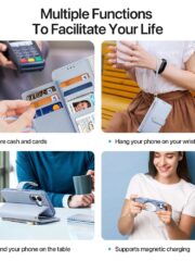 DUX DUCIS Lawa Series for iPhone 16 Magnetic Case Detachable Zipper Wallet Cowhide Leather Cover by The Case Factory