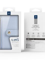 DUX DUCIS Lawa Series for iPhone 16 Magnetic Case Detachable Zipper Wallet Cowhide Leather Cover by The Case Factory