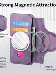 CASENEO For Samsung Galaxy S23 Magnetic Case Detachable Wallet Leather Phone Flip Cover by The Case Factory