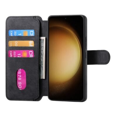 CASENEO MW-03 For Samsung Galaxy S23+ Magnetic Case Detachable Wallet Leather Phone Flip Cover by The Case Factory