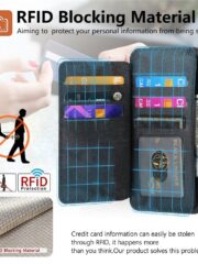 CASENEO For iPhone 16 Case Magnetic Detachable Zipper Wallet Leather Flip Phone Cover by The Case Factory