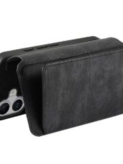 CASENEO For iPhone 16 Case Magnetic Detachable Zipper Wallet Leather Flip Phone Cover by The Case Factory