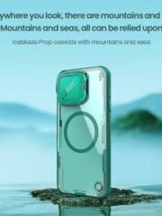 NILLKIN Iceblade CamProp Magnetic Series For iPhone 16 Pro Max Case Phone Cover Slide Lens Lid | Compatible with MagSafe by The Case Factory