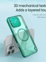 NILLKIN Iceblade CamProp Magnetic Series For iPhone 16 Pro Max Case Phone Cover Slide Lens Lid | Compatible with MagSafe by The Case Factory