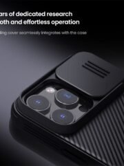 NILLKIN Camshield Pro Series for iPhone 16 Pro Max Case Slide Camera Lid Phone Cover by The Case Factory