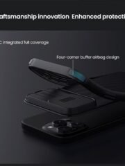 NILLKIN Camshield Pro Series for iPhone 16 Pro Max Case Slide Camera Lid Phone Cover by The Case Factory