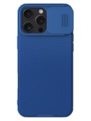 NILLKIN Camshield Pro Series for iPhone 16 Pro Max Case Slide Camera Lid Phone Cover Blue iPhone 16 Pro Max by The Case Factory
