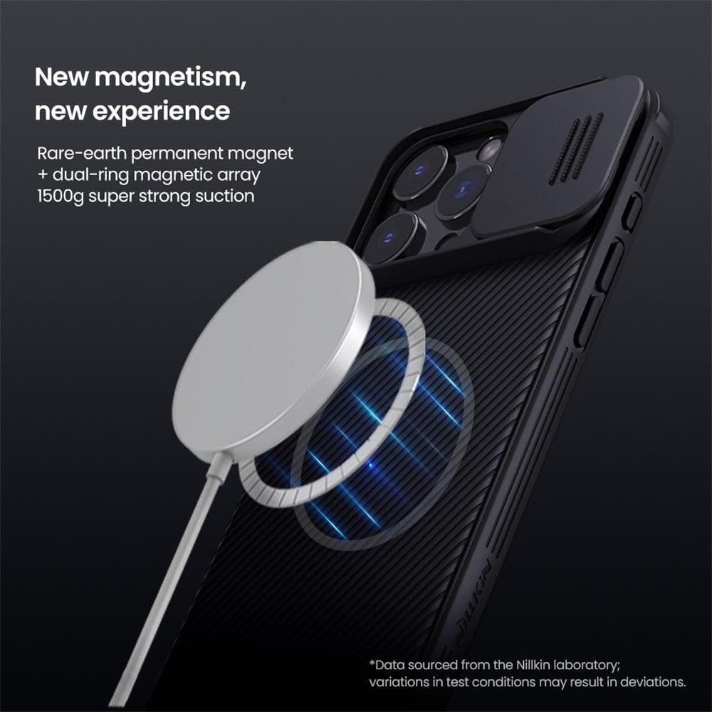 NILLKIN Camshield Pro for iPhone 16 Pro Max Case Phone Cover with Slider Camera | Compatible with MagSafe by The Case Factory
