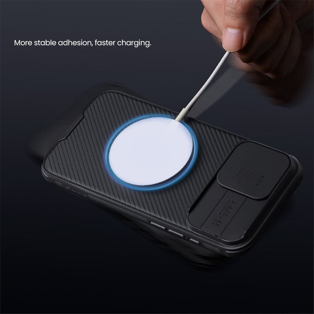 NILLKIN Camshield Pro for iPhone 16 Pro Max Case Phone Cover with Slider Camera | Compatible with MagSafe by The Case Factory