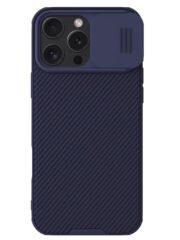 NILLKIN Camshield Pro for iPhone 16 Pro Max Case Phone Cover with Slider Camera | Compatible with MagSafe Purple iPhone 16 Pro Max by The Case Factory
