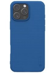 NILLKIN Super Frosted Shield Pro For iPhone 16 Pro Case Matte Phone Cover Blue iPhone 16 Pro by The Case Factory