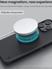 NILLKIN Frosted Shield Pro for iPhone 16 Pro Case Phone Cover | Compatible with MagSafe by The Case Factory