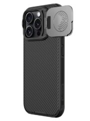 NILLKIN Camshield Prop Series for iPhone 16 Pro Case Slide Camera Protection Phone Cover Black iPhone 16 Pro by The Case Factory