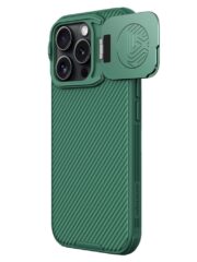 NILLKIN Camshield Prop Series for iPhone 16 Pro Case Slide Camera Protection Phone Cover Green iPhone 16 Pro by The Case Factory