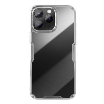 NILLKIN Nature Pro Series for iPhone 16 Pro Clear Case Phone Back Cover Transparent iPhone 16 Pro by The Case Factory