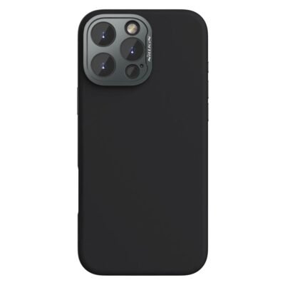 NILLKIN Lenswing Prop For iPhone 16 Pro Max Case Camera Lens Frame Kickstand Soft Silicone Phone Cover | Compatible with MagSafe by The Case Factory