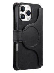 CASENEO For iPhone 16 Pro Case Magnetic Detachable Zipper Wallet Leather Flip Phone Cover by The Case Factory