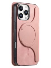 CASENEO For iPhone 16 Pro Max Case Cross Texture Leather Detachable Zipper Wallet Magnetic Phone Cover by The Case Factory