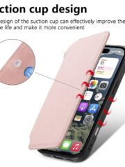 CASENEO For iPhone 16 Pro Max Case Cross Texture Leather Detachable Zipper Wallet Magnetic Phone Cover by The Case Factory