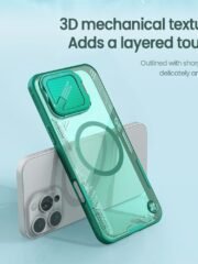 NILLKIN Iceblade CamProp Magnetic Series For iPhone 16 Pro Case Phone Cover Slide Lens Lid | Compatible with MagSafe by The Case Factory