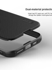 NILLKIN Frosted Shield Pro for iPhone 16 Case Phone Cover | Compatible with MagSafe by The Case Factory