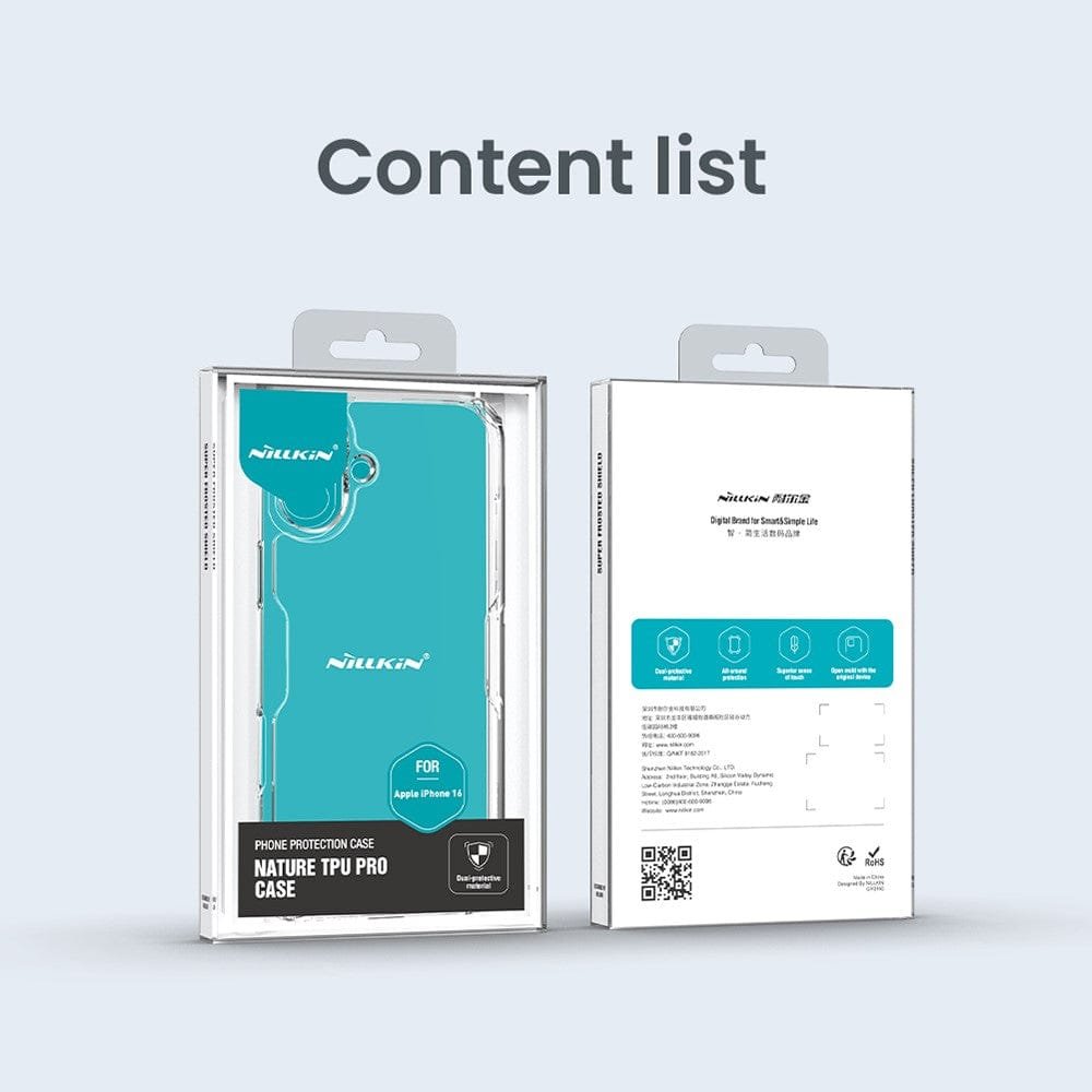 NILLKIN Pro Series for iPhone 16 Case Ultra Clear Phone Case by The Case Factory