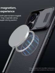 NILLKIN Camshield Pro for iPhone 16 Plus Case Phone Cover with Slider Camera | Compatible with MagSafe by The Case Factory