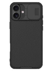 NILLKIN Camshield Pro Series for iPhone 16 Plus Case Slide Camera Lid Phone Cover Black iPhone 16 Plus by The Case Factory