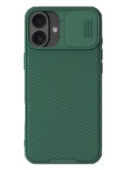 NILLKIN Camshield Pro Series for iPhone 16 Plus Case Slide Camera Lid Phone Cover Green iPhone 16 Plus by The Case Factory