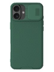 NILLKIN Camshield Pro Series for iPhone 16 Case Slide Camera Lid Phone Cover Green iPhone 16 by The Case Factory