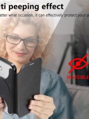 CASENEO For iPhone 16 Plus Case Compatible with MagSafe Detachable Leather Phone Cover with Lens Film by The Case Factory