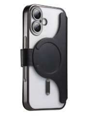 CASENEO For iPhone 16 Plus Case Compatible with MagSafe Detachable Leather Phone Cover with Lens Film by The Case Factory