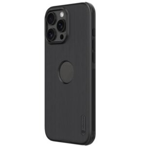 NILLKIN Super Frosted Shield Pro for iPhone 16 Pro Max Case Matte Phone Cover (Logo Hole Design) by The Case Factory