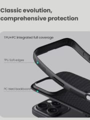 NILLKIN Super Frosted Shield Pro for iPhone 16 Pro Case Matte Phone Cover (Logo Hole Design) by The Case Factory