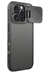 NILLKIN Camshield Prop Series for iPhone 16 Pro Max Case Translucent Slide Camera Protection Phone Cover by The Case Factory