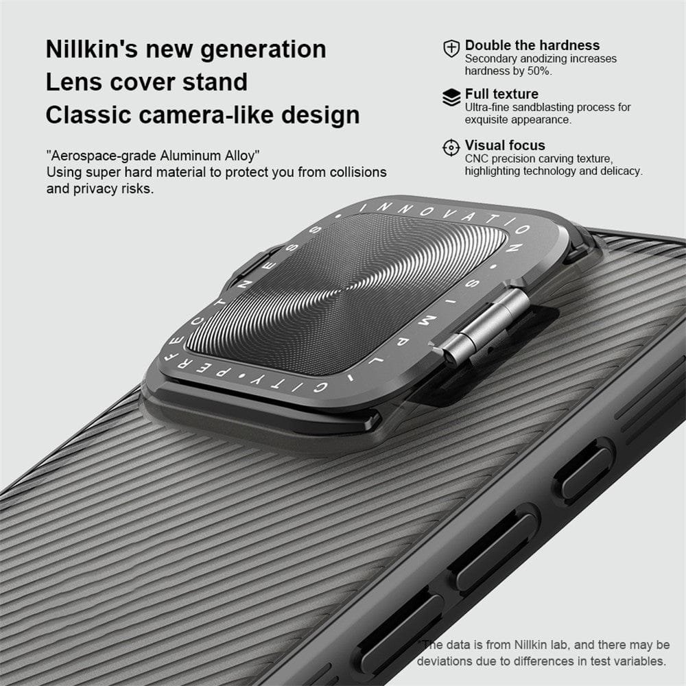 NILLKIN Camshield Prop Series for iPhone 16 Pro Case Slide Camera Protection Phone Cover by The Case Factory