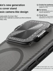 NILLKIN Camshield Prop Magnetic Translucent Series for iPhone 16 Pro Max Case Phone Cover with Camera Lid | Compatible with MagSafe by The Case Factory