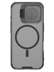 NILLKIN Camshield Prop Magnetic Translucent Series for iPhone 16 Pro Case Phone Cover with Camera Lid | Compatible with MagSafe by The Case Factory