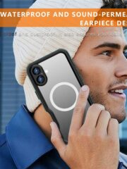 REDPEPPER D-UP Series For iPhone 16 Plus Case IP68 Waterproof Clear Phone Cover | Compatible with MagSafe by The Case Factory