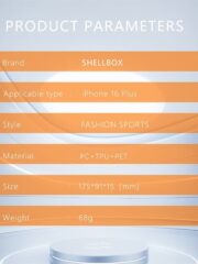 REDPEPPER D-UP Series For iPhone 16 Plus Case IP68 Waterproof Clear Phone Cover | Compatible with MagSafe by The Case Factory