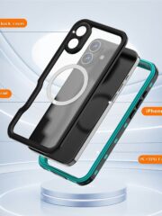 REDPEPPER D-UP Series For iPhone 16 Plus Case IP68 Waterproof Clear Phone Cover | Compatible with MagSafe by The Case Factory