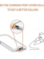 REDPEPPER D-UP Series For iPhone 16 Pro Max Case IP68 Waterproof Clear Phone Cover | Compatible with MagSafe by The Case Factory