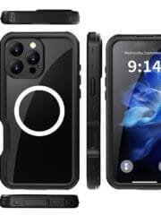 REDPEPPER D-UP Series For iPhone 16 Pro Max Case IP68 Waterproof Clear Phone Cover | Compatible with MagSafe by The Case Factory