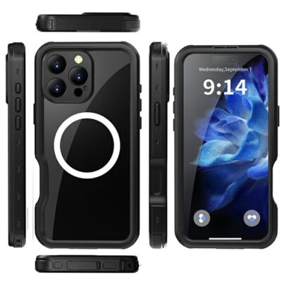 REDPEPPER D-UP Series For iPhone 16 Pro Max Case IP68 Waterproof Clear Phone Cover | Compatible with MagSafe by The Case Factory
