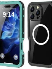 REDPEPPER D-UP Series For iPhone 16 Pro Max Case IP68 Waterproof Clear Phone Cover | Compatible with MagSafe Blue iPhone 16 Pro Max by The Case Factory